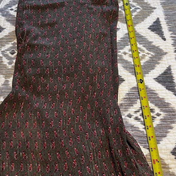 Fifteen Twenty Black and Red Floral Maxi Dress - Picture 4 of 5